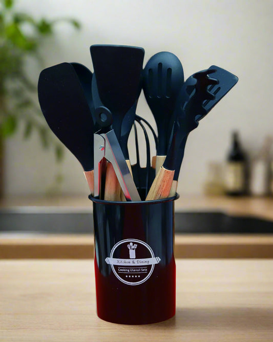 Silicon Kitchen & Dining Cooking Utensil Set